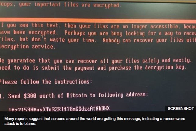 Ransomware issues - pixels Webdesign